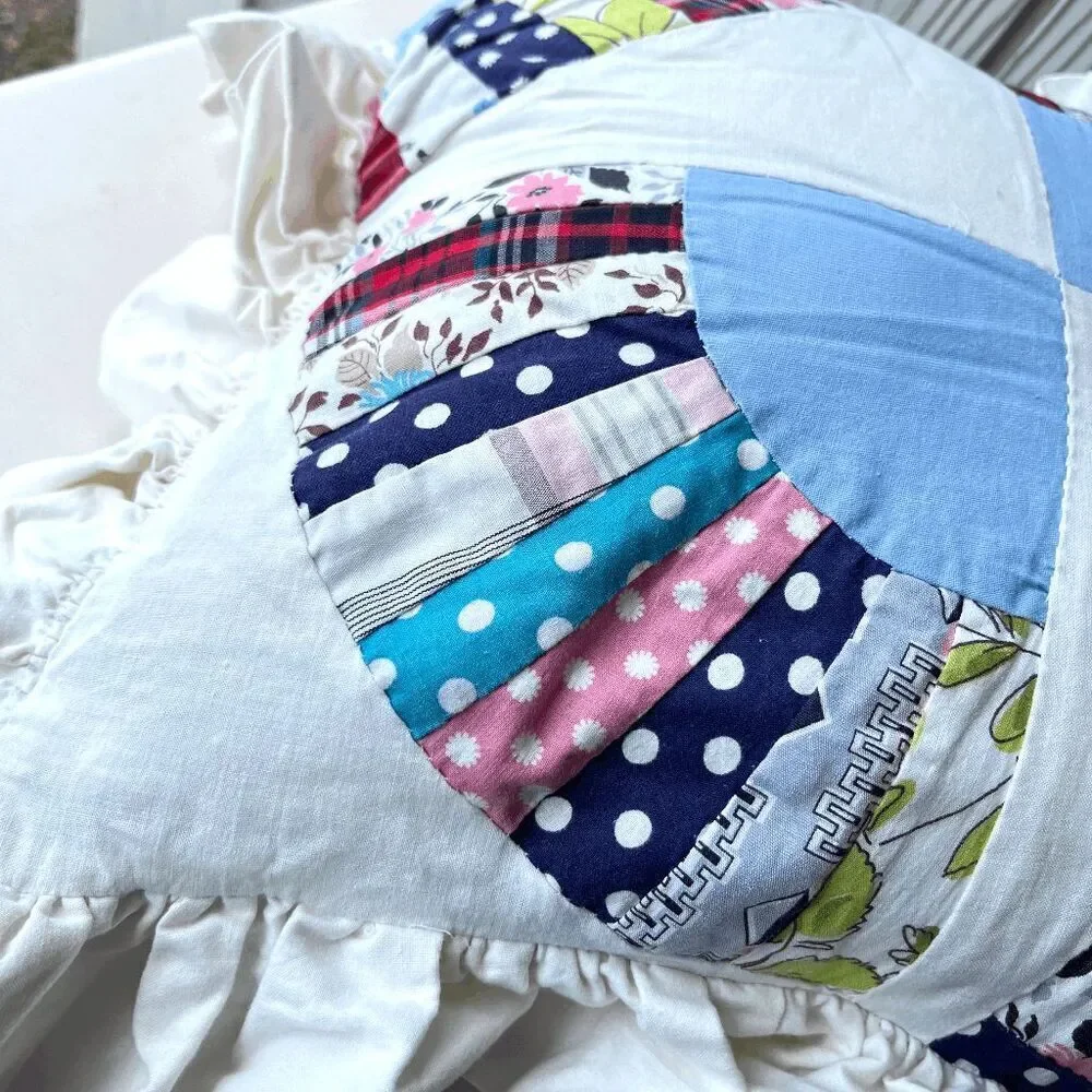 Handmade quilted patchwork